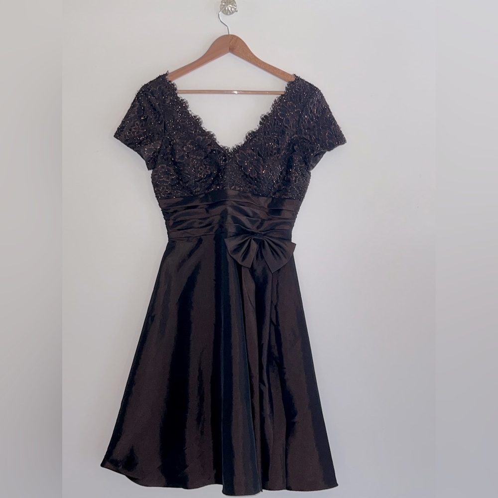 JS BOUTIQUE BEADED COCKTAIL DRESS